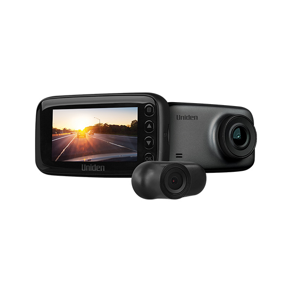 UNIDEN CAM70R SHD + FULL HD REAR / REVERSE CAMERA WITH GPS & WIFI