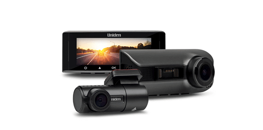 UNIDEN CAM90R 4K SMART DASH CAM WITH FULL HD REAR VIEW CAMERA AND 3.16” IDE ANGLE LCD COLOUR SCREEN