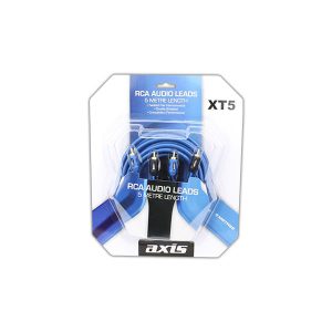 AXIS XT5 RCA STEREO LEADS 5m