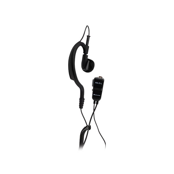 MIDLAND MA21L EAR MICROPHONE w PTT