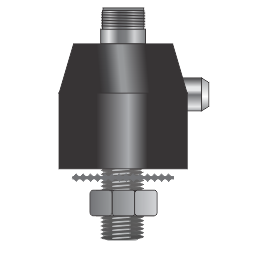 MOBILE ONE SAMN MOUNTING OPTION FOR ANY FREQUENCY ANTENNA WITH FME SIDE ENTRANCE AND N TYPE CONNECTOR