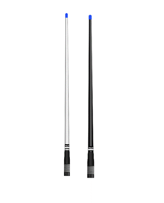 MOBILE ONE - REMOVEABLE GROUND PLANE INDEPENDENT ANTENNA HEAVY DUTY FIBREGLASS CO-LINEAR UHF ANTENNA (CP474S)