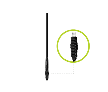 ORICOM ANU856 3dBi UHF CB Antenna with Detachable Fibreglass Pole