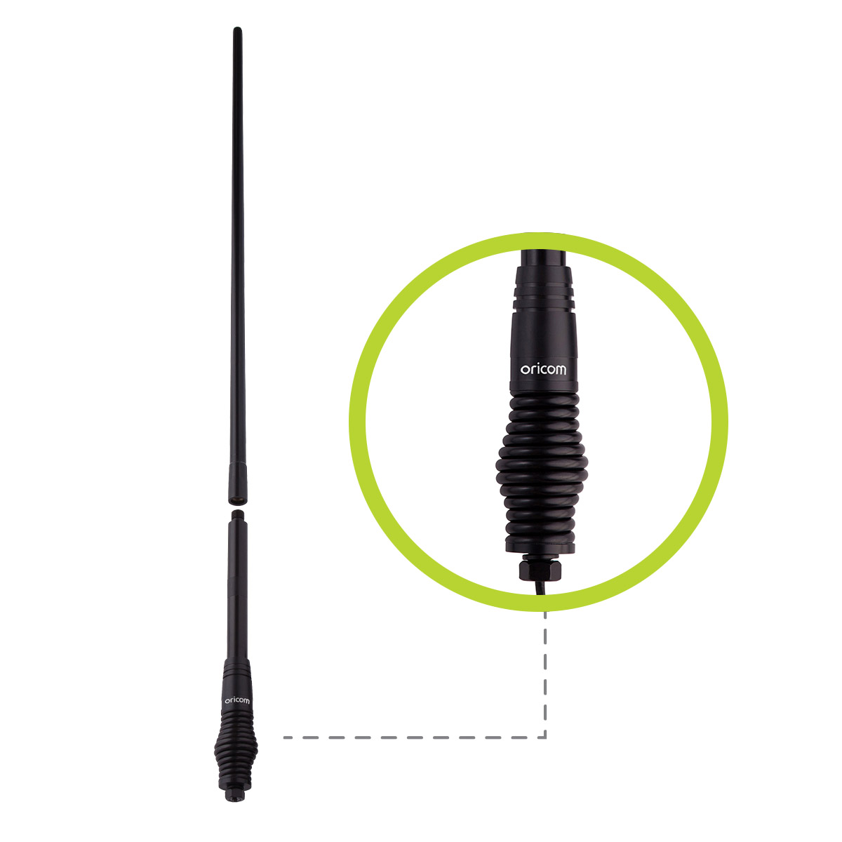 Oricom ANU1200 All-Terrain UHF CB Antenna Pack