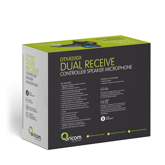 ORICOM DTX4200X PREMIUM DUAL RECIEVER CONTROLLER SPEAKER MIC UHF CB RADIO - Image 15