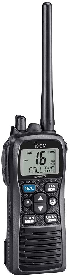 ICOM IC-M73EURO SLIM DESIGN WITH ACTIVE NOISE CANCELLING MARINE VHF HANDHELD TRANSCIEVER - Image 2