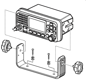 ICOM IC-M330GE-B VHF MARINE RADIO (BLACK) - Image 4