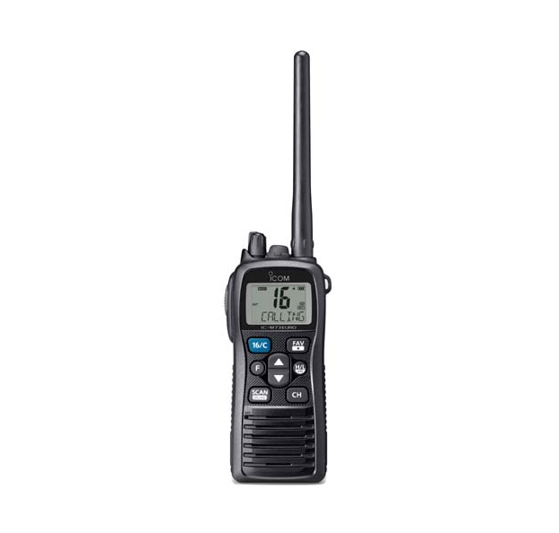 ICOM IC-M73EURO SLIM DESIGN WITH ACTIVE NOISE CANCELLING MARINE VHF HANDHELD TRANSCIEVER
