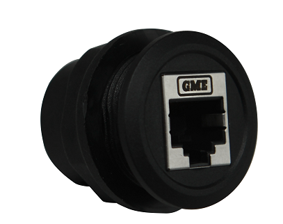 GME XRS-RJ45RND RJ45 PASS-THROUGH ADAPTOR - UNIVERSAL ROUND - Image 2