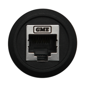 GME XRS-RJ45RND RJ45 PASS-THROUGH ADAPTOR - UNIVERSAL ROUND