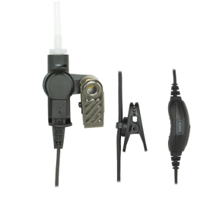 GME HS010 SECURITY KIT - CLEAR EARTUBE & LAPEL MICROPHONE - SUIT TX665 / TX667 / TX675 / TX677 / TX685 / TX6150