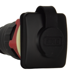 GME MK012B FLUSH MOUNT MICROPHONE SOCKET - SUIT GX400 / GX700 - BLACK