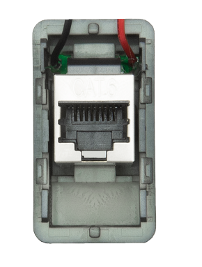 GME XRS-RJ45R4 RJ45 PASS-THROUGH ADAPTOR - TYPE 4 (RED) - Image 3