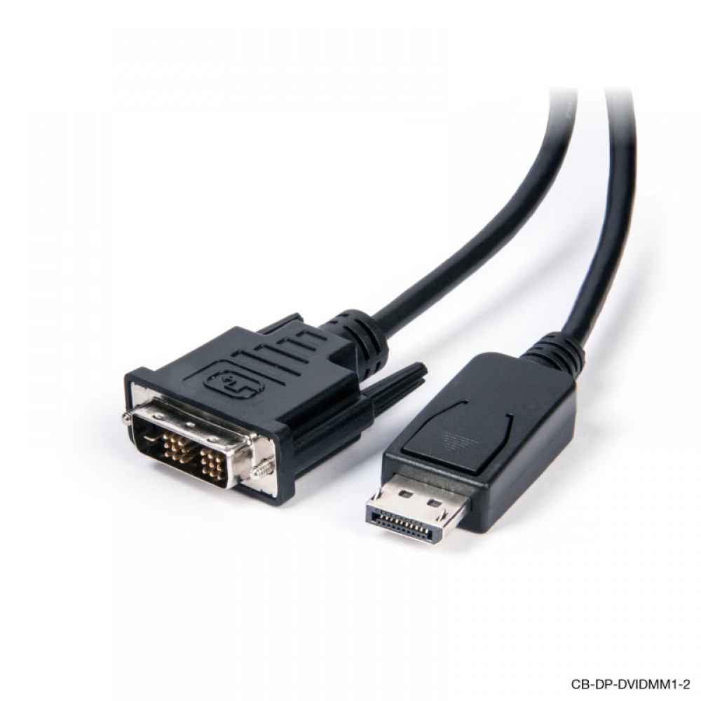 DISPLAY PORT TO DVI-D CABLE MALE TO MALE ADAPTER 1M – Elite ...