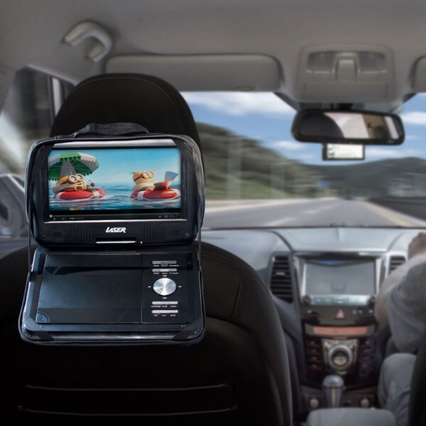 LASER PORTABLE DVD PLAYER 9 INCH WITH BONUS PACK Elite Commnications