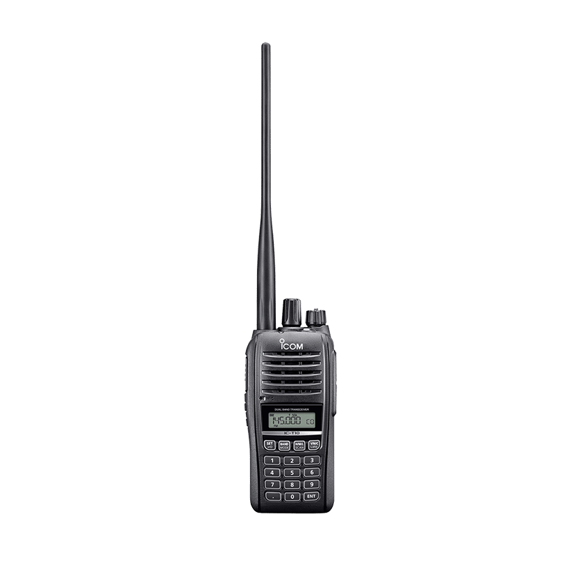 ICOM IC-T10 RUGGED, COMPACT VHF/UHF DUAL BAND FM TRANSCIEVER - Image 3