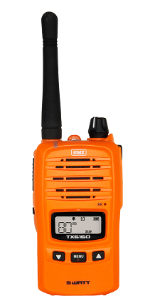 GME TX6160OTP 5/1 WATT UHF CB HANDHELD RADIO - TWIN PACK - BLAZE ORANGE - Image 3