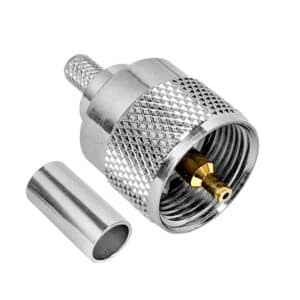 BENELEC UHF PLUG CRIMP FOR RG58 COAX