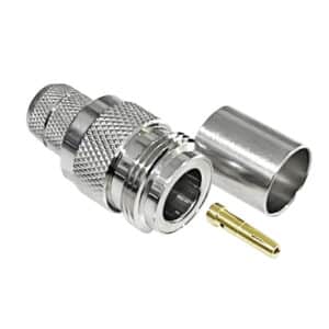 BENELEC N SOCKET FOR RG213 / RG214 COAX