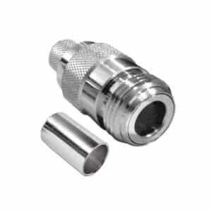 BENELEC N SOCKET FOR RG8 / LM400 / LMR400 COAX