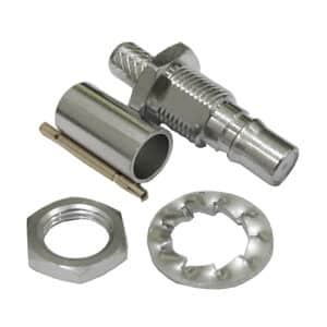 BENELEC QMA BULKHEAD SOCKET FOR RG58 /LL195 COAX