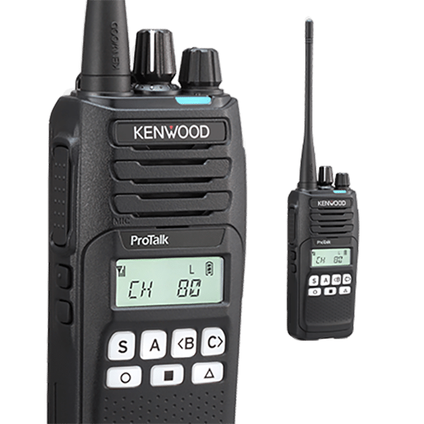 KENWOOD TK-3710X UHF CB PORTABLE RADIO HALF KEYPAD - Image 2