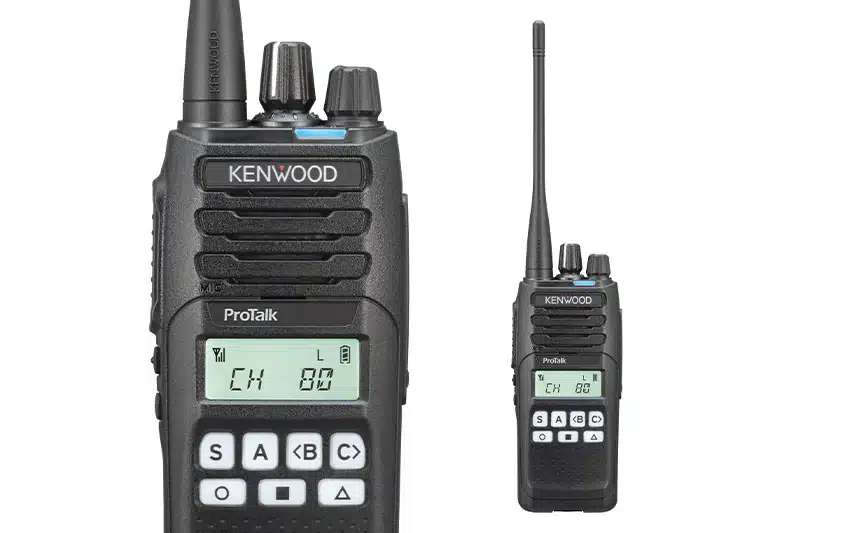 KENWOOD TK-3710X UHF CB PORTABLE RADIO HALF KEYPAD - Image 3