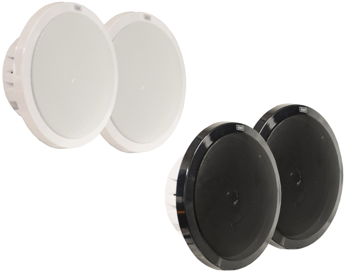 GME GS620 MARINE FLUSH MOUNT SPEAKERS PAIR 140W 188mm - Image 5