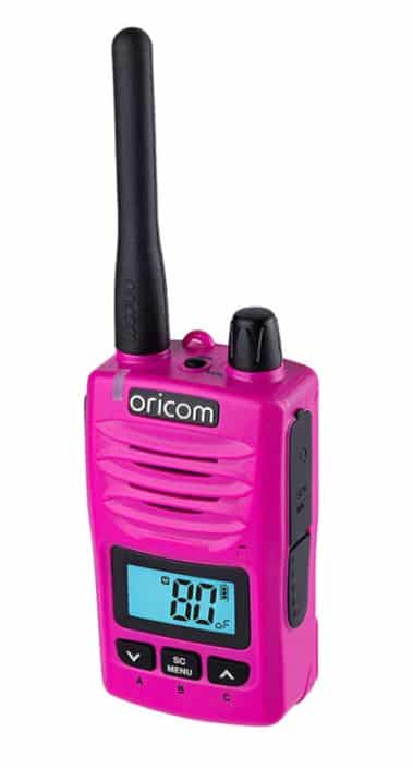ORICOM DTX600PNK - WATERPROOF IP67 5 WATT HANDHELD UHF CB RADIO (PINK) - Image 3