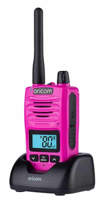 ORICOM DTX600PNK - WATERPROOF IP67 5 WATT HANDHELD UHF CB RADIO (PINK) - Image 4