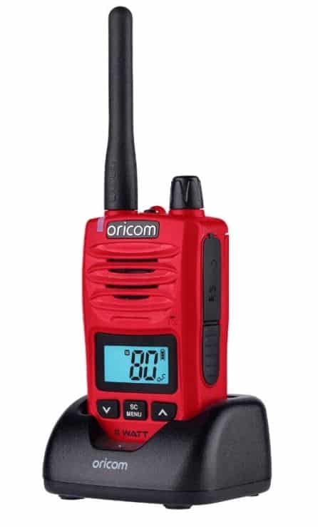 ORICOM DTX600RD - WATERPROOF IP67 5 WATT HANDHELD UHF CB RADIO (RED) - Image 3