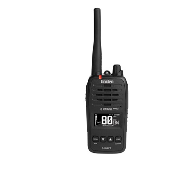 UNIDEN XTRAK50 PRO 5 WATT BLUETOOTH APP UHF HANDHELD RADIO - Image 3