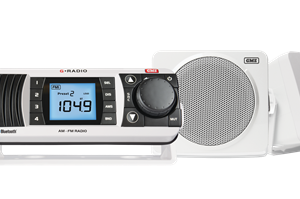 GME GR300BTWEP2 BLUETOOTH AM/FM MARINE STEREO - ENTERTAINMENT PACK VER-2