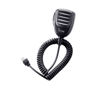 ICOM HM-152 HAND MICROPHONE WITH DUST-PROOF PTT SWITCH