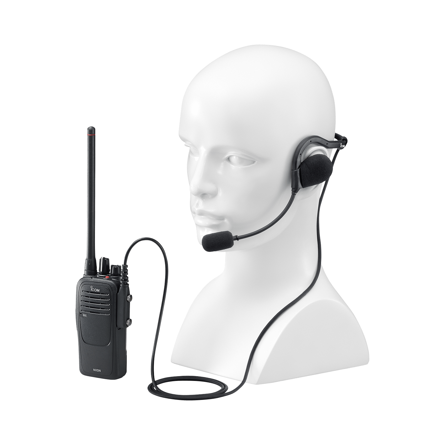 ICOM HS-95LWP NECK ARM TYPE HEADSET - Image 3