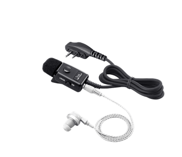 ICOM HM-166LA EARPHONE MICROPHONE