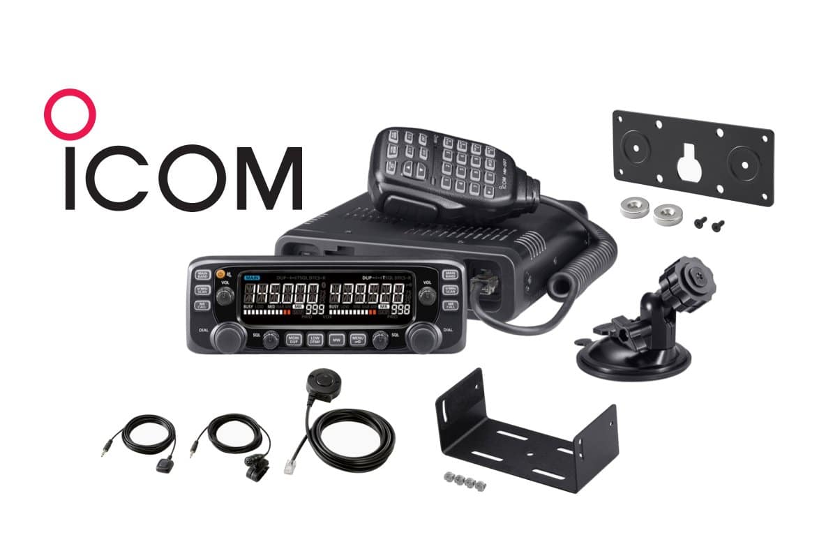 ICOM IC-2730A 'BLACK EDITION' PACKAGE