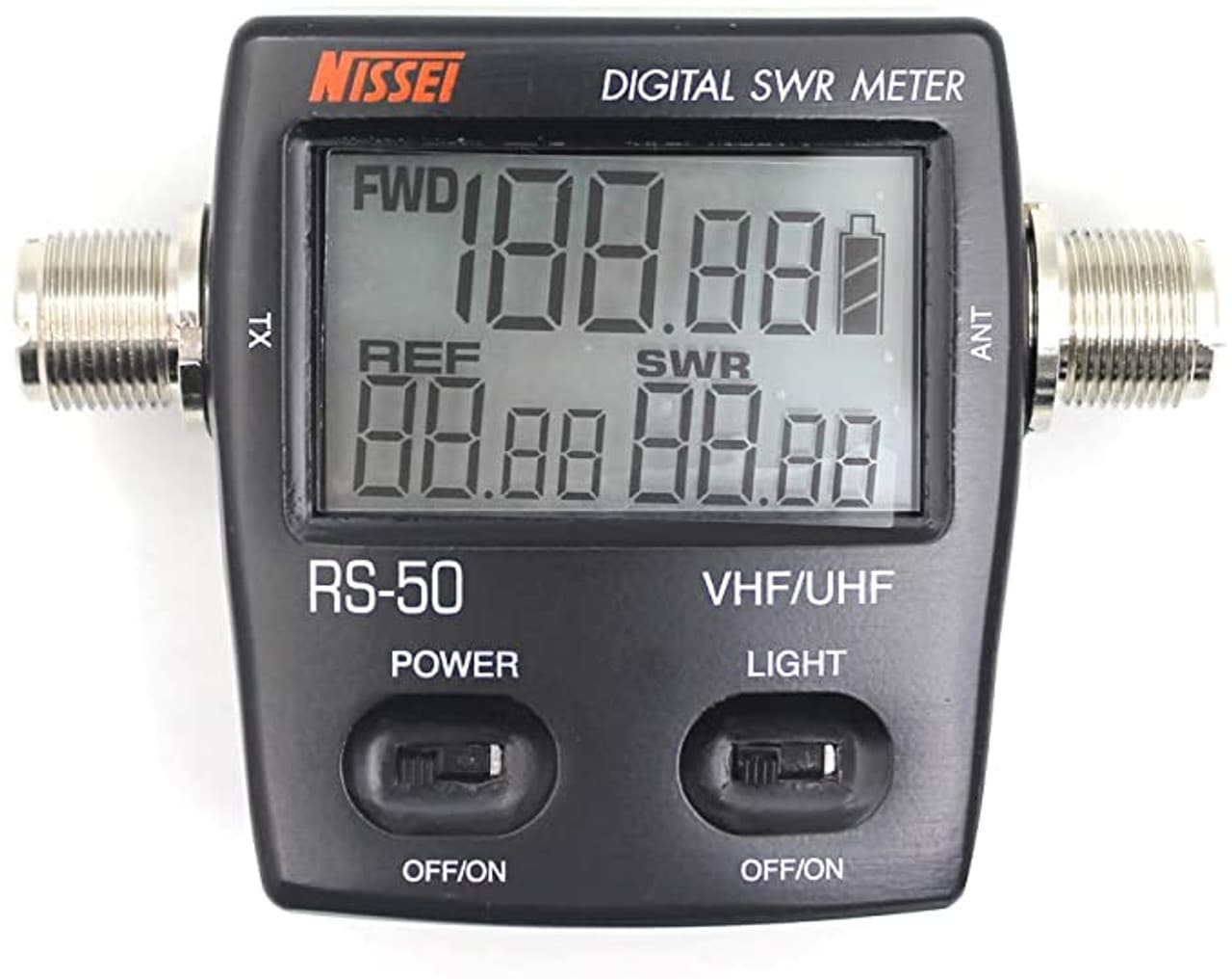 NISSEI RS-50 DUAL BAND 125 – 525 MHz DIGITAL SWR METER - Image 4