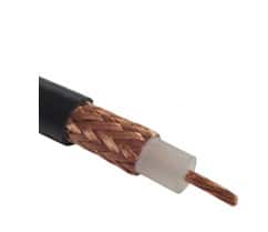 RFI RG213 10MM 50 OHM COAX CABLE; PVC JACKET - 100m