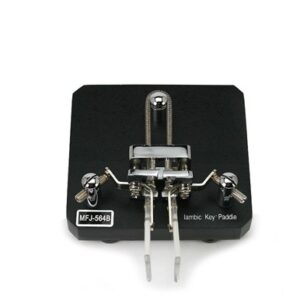 MFJ-403P - Travel Iambic Keyer / Mimi Paddle Combo