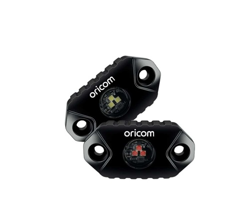 ORICOM RKL1MIX MIX PACK AMBER ROCK LIGHTS (WHITE & AMBER)