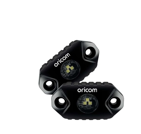 ORICOM RKL1W-2 TWIN PACK WHITE ROCK LIGHTS