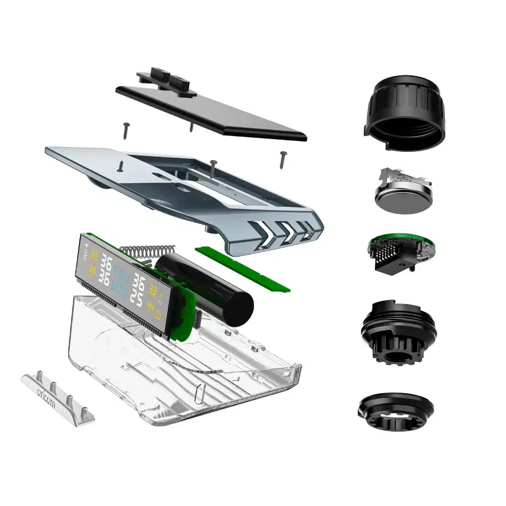 ORICOM TPMS10-10E Tyre Pressure Monitoring System Incl. 10 External Sensors with APP Control Settings - Image 2