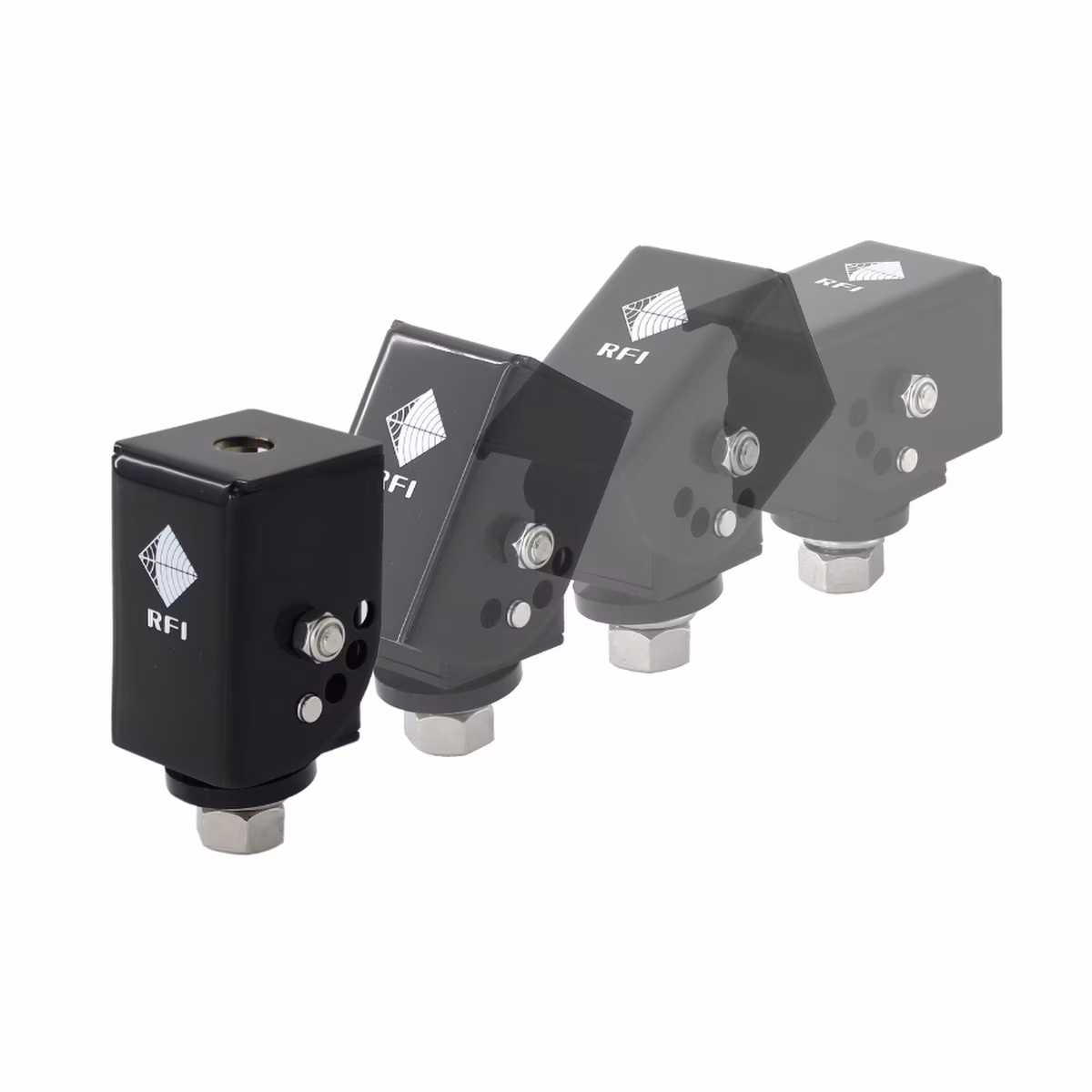 RFI FOLDING BULL BAR BRACKET BLACK - Image 3